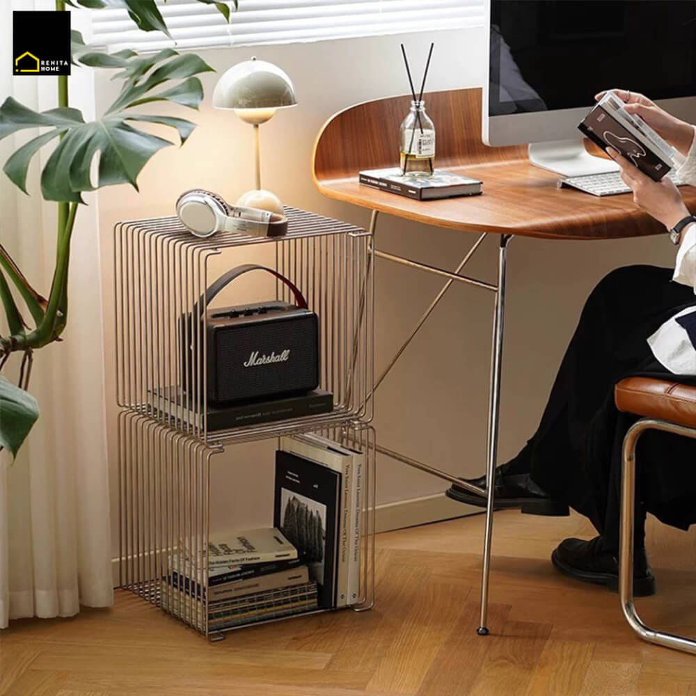 โต๊ะข้าง RENITA HOME รุ่น ADDY ขนาด 35X35X35 ซม. เหล็กอบสี สไตล์โมเดิร์น_4